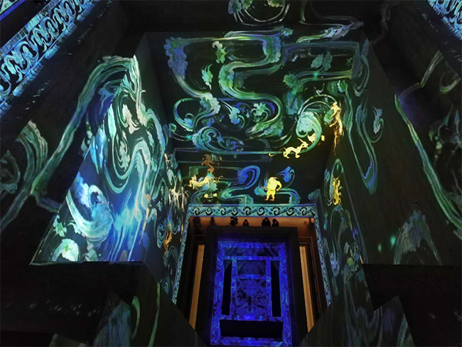 Wincomn participated in the tomb projection of Hunan museum