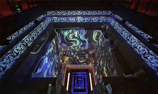 Wincomn participated in the tomb projection of Hunan museum