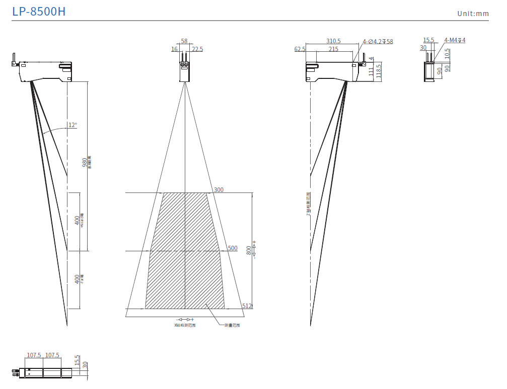 LP8000系列在線3D激光檢測系統