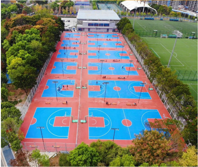 项目案例｜武汉全民健身中心篮球场维修改造工程
