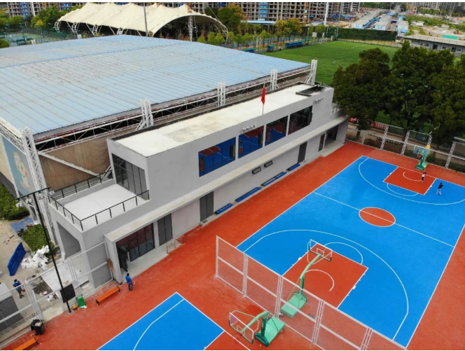 项目案例｜武汉全民健身中心篮球场维修改造工程