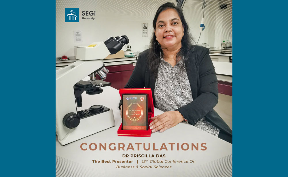 恭贺！Dr Priscilla荣获第13届商业与社科国际研讨会最佳报告奖