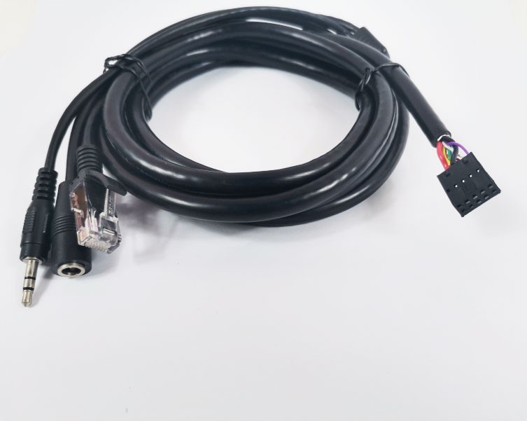 杜邦2.54-转DC5.5-DC3.5一分三连接线