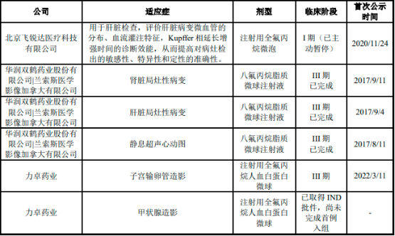 2022年超声造影增强剂细分产品市场市场销售规模前景预测及重点企业竞争格局可行性研究