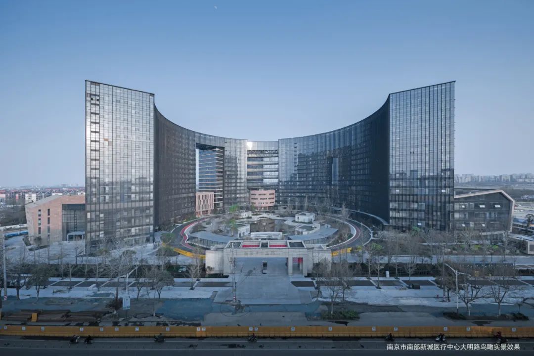 全国首座一次建成单体建筑面积最大的中医院建筑-南京市南部新城医疗中心