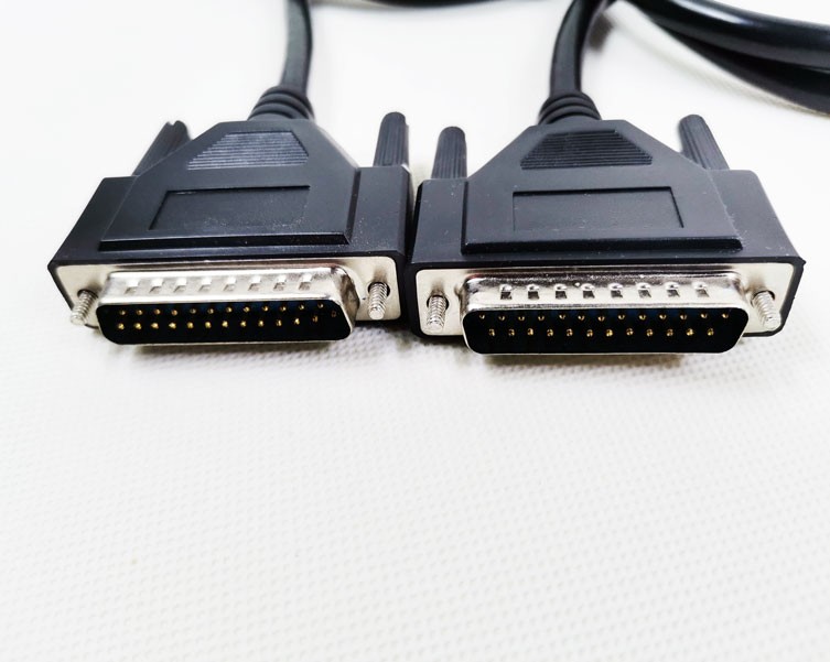 工业级铜网DB25针视频连接线