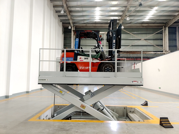 Excellent Quality · Outstanding Performance - SOUTHWORTH Customized Loading Dock Lifts for Optimized