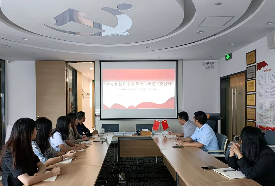 雄远党建|启航新征程 创造新辉煌——我所党支部深入学习贯彻广东省第十三次党代会精神 雄远党建|启航新征程 创造新辉煌——我所党支部深入学习贯彻广东省第十三次党代会精神