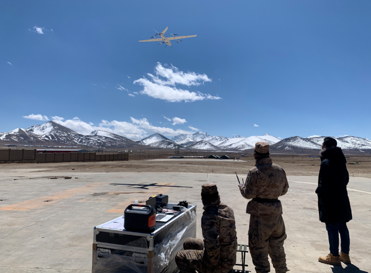 启迪远度25V无人机完成两高极限测试 以破记录成绩筑牢边境安全防线