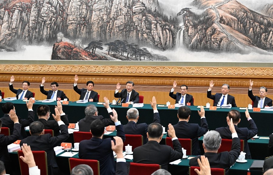 党的二十大主席团举行第二次会议 习近平主持会议 党的二十大主席团举行第二次会议 习近平主持会议
