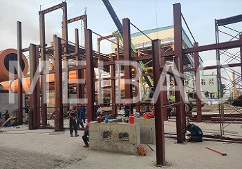 建设中高洁净热风炉