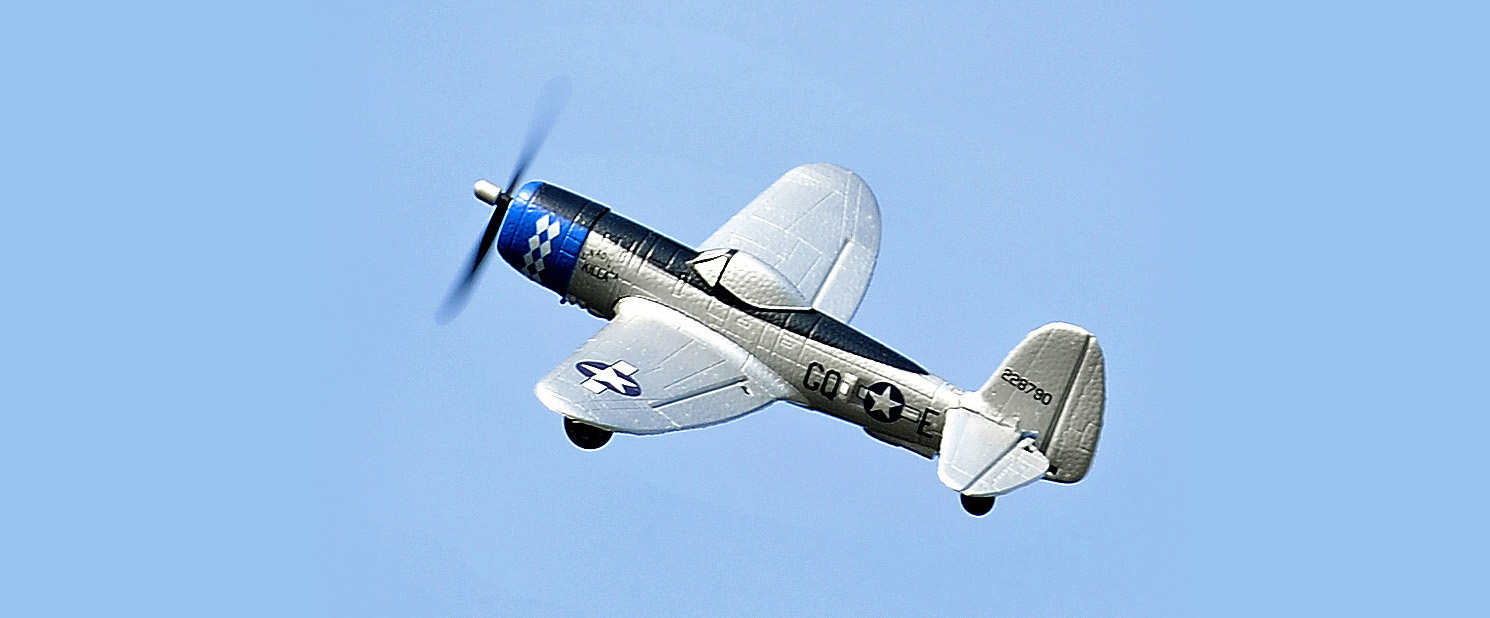 TOP RC HOBBY 402MM MINI P47