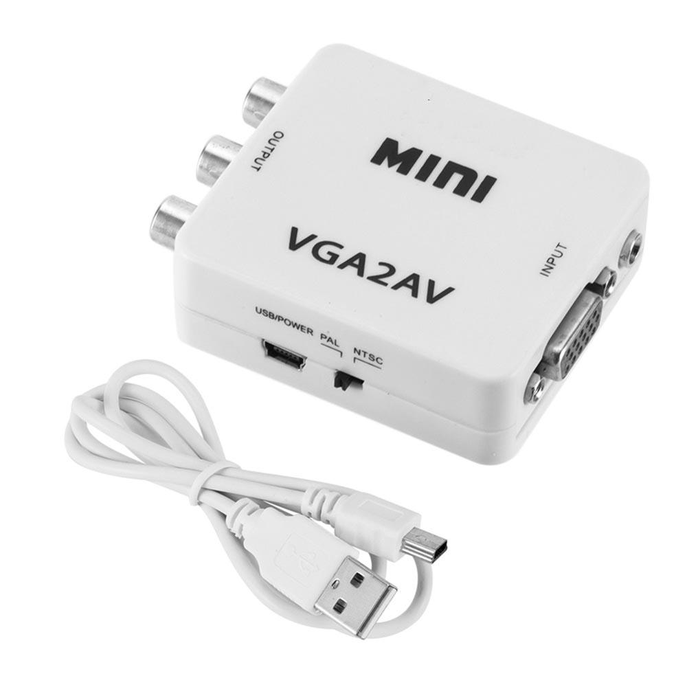 VGA to AV Converter Box