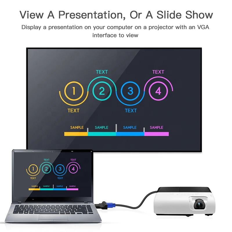 DP to VGA Converter Adaptor