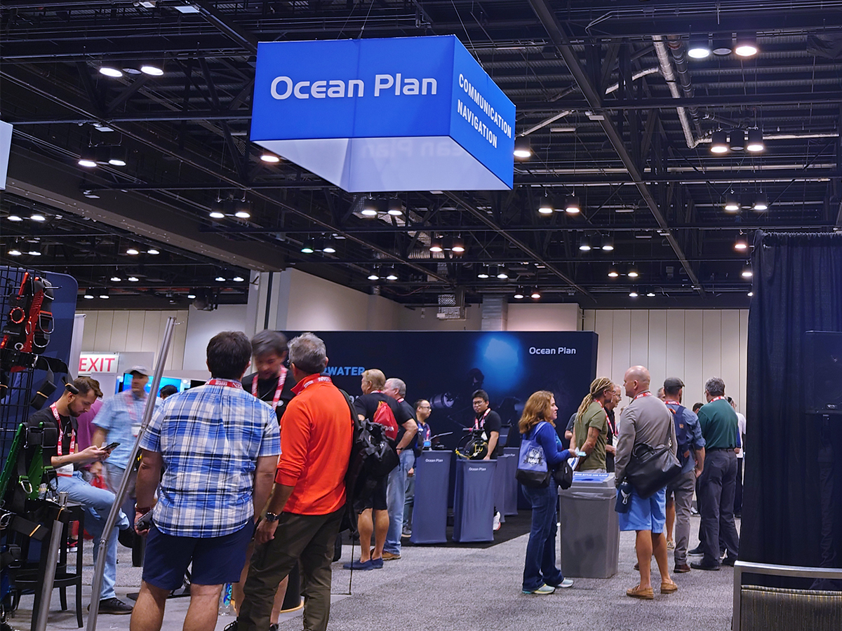 Ocean Plan attended the DEMA Show with hard core diving devices