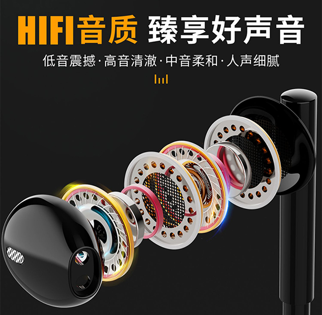 HW1PRO wireless listening headphones with high fidelity fever level sound quality for anchors