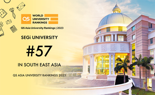 SEGi 在QS东南亚大学排名位列57名