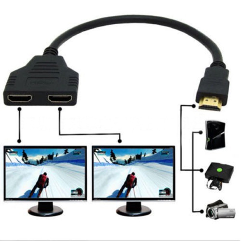 HDMI splitter cable 1-2