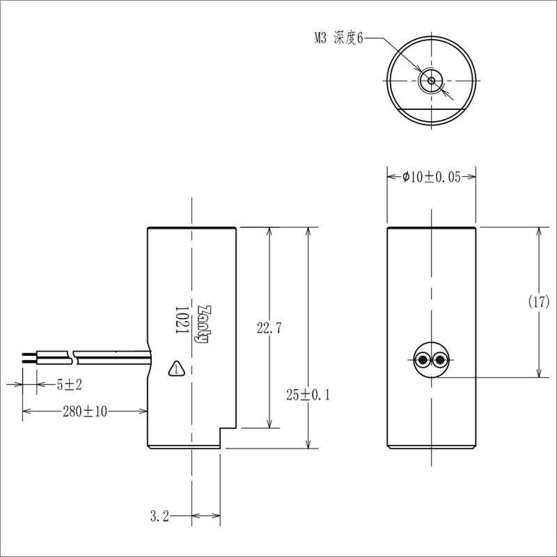电磁吸盘SDP-1021 应用于医疗设备微型吸盘式直流电磁铁螺线管