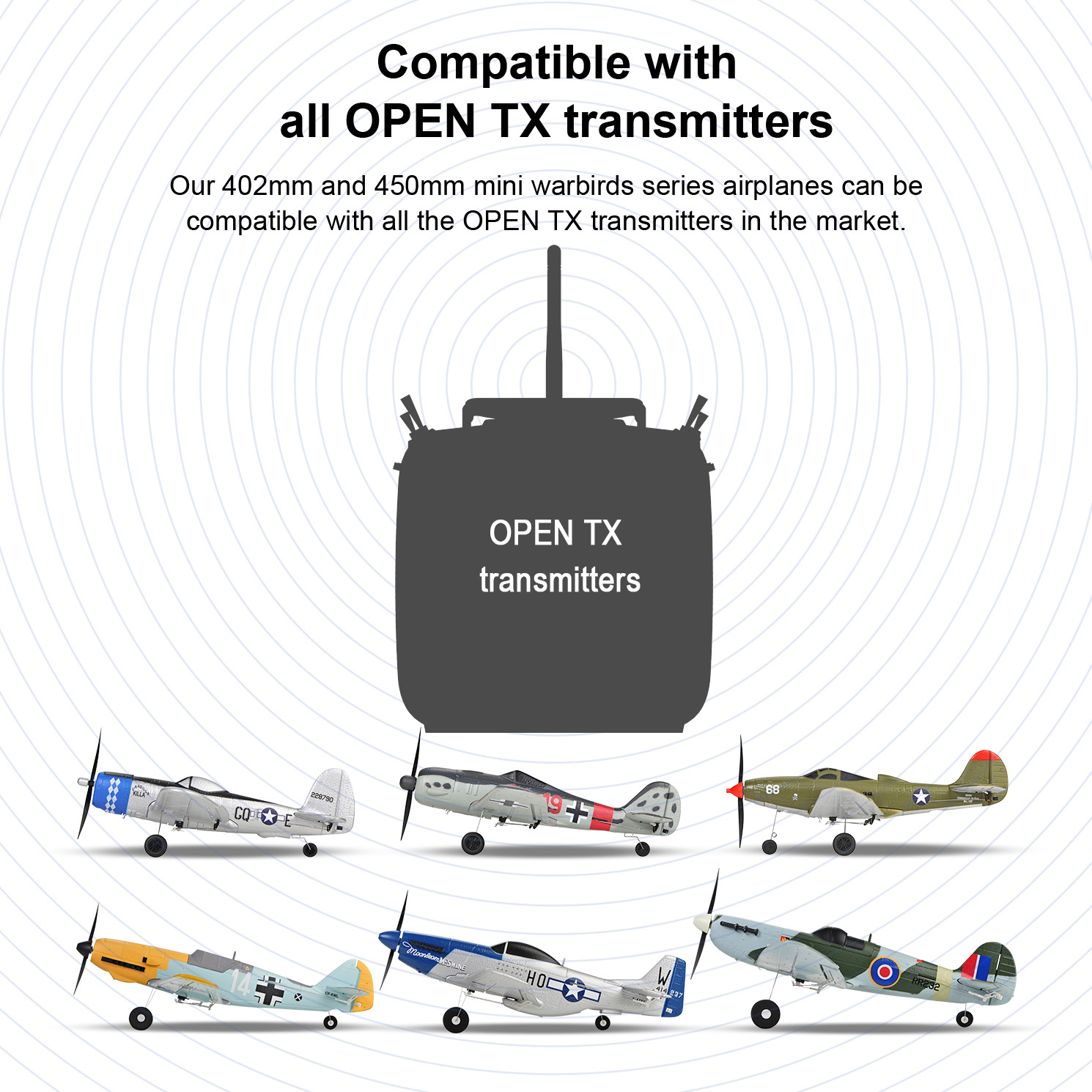 TOP RC HOBBY MINI 402MM FW190