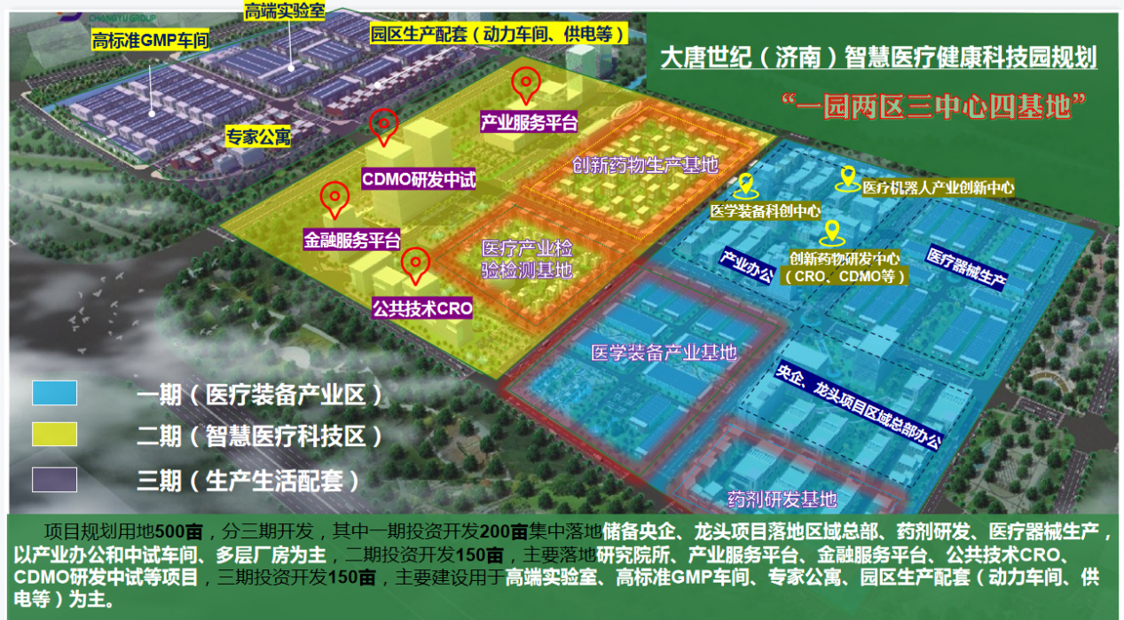 济南市章丘区投促局领导到访山东大唐世纪集团有限公司济南公司