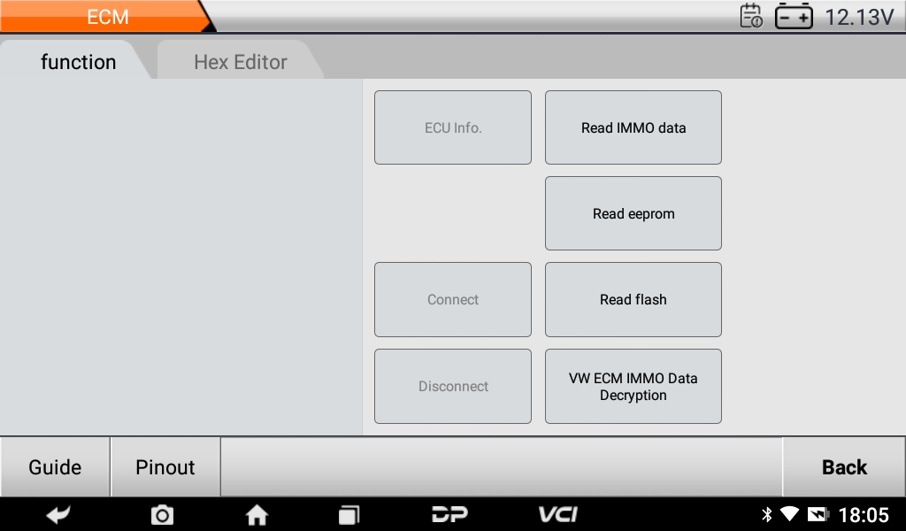 obdstar dc706 menu display 11