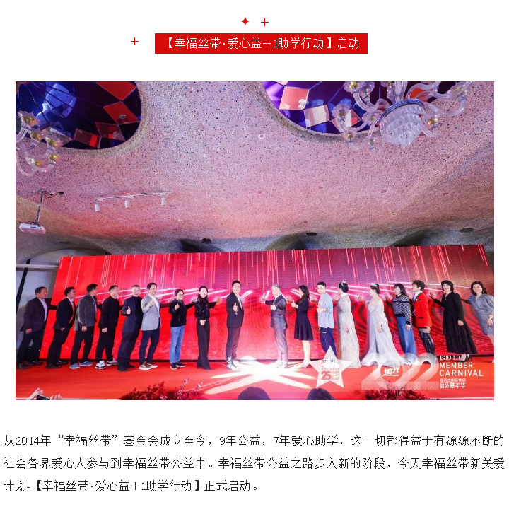 幸福丝带慈善晚宴 | 2022葆蒂兰国际集团会员嘉年华正式开启！
