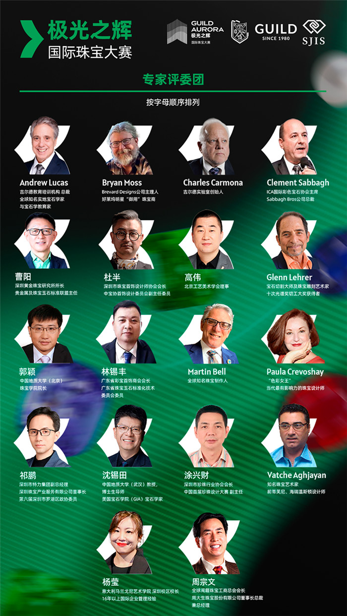 5大赛道30+奖项,全球超豪华评委阵容,“极光之辉”国际珠宝大赛备受瞩目 5大赛道30+奖项,全球超豪华评委阵容,“极光之辉”国际珠宝大赛备受瞩目