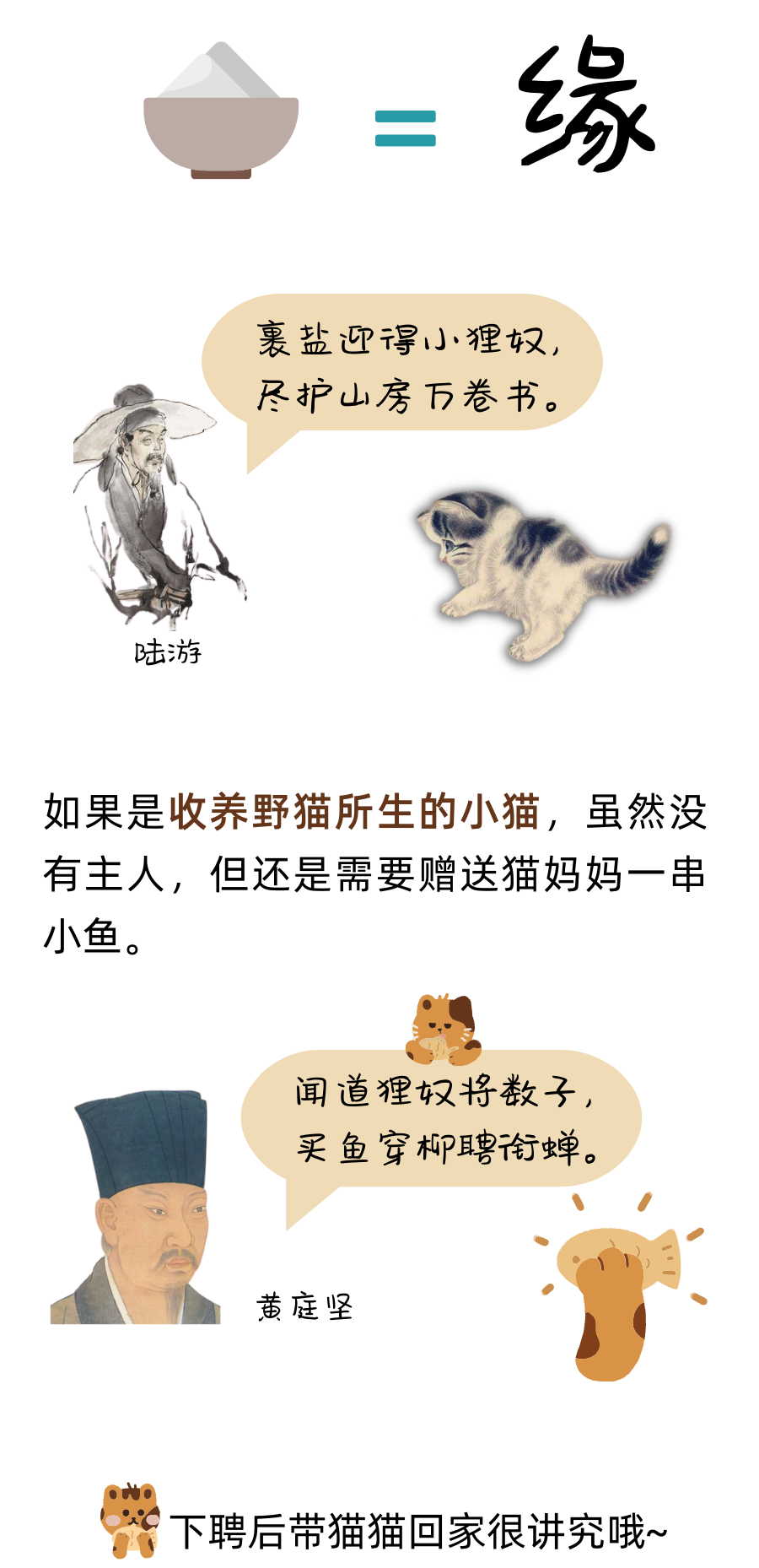 古人如何拥有一只猫猫？