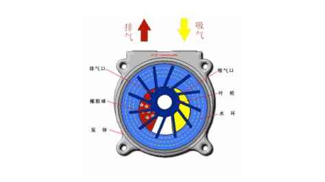 司倍克水環(huán)真空泵工作原理圖