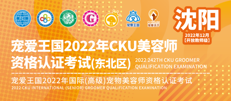 2022年11月28日 沈阳 · 宠爱王国2022年CKU美容师资格认证考试(东北区)