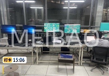 洗涤剂生产线开始单机调试
