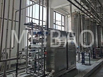 液体洗涤剂生产线开始调试
