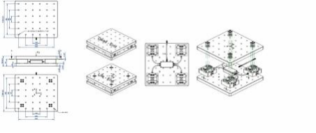 三分量測力平臺試驗