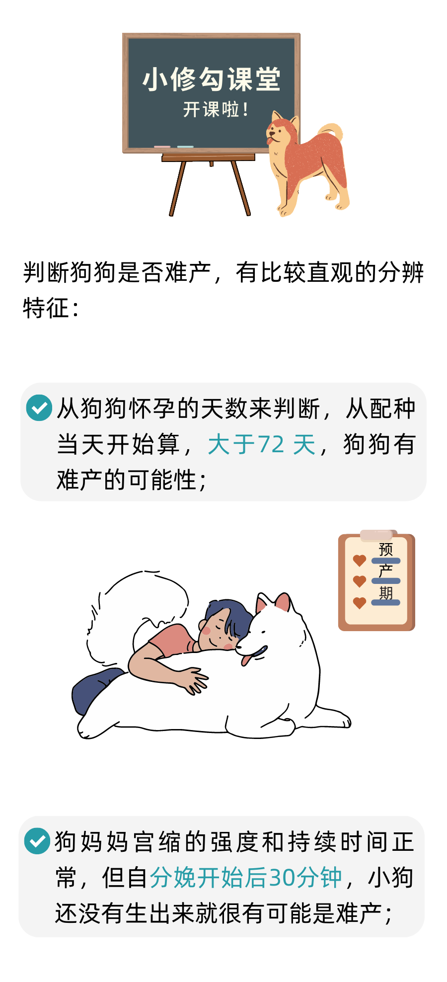 怎么判断狗狗难产了？