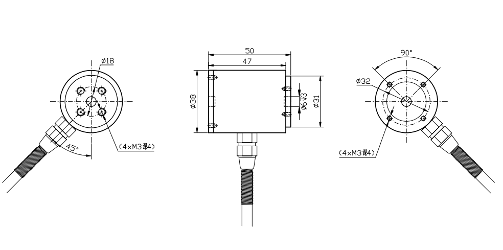 2KA38二分量力傳感器