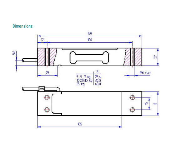 LCB130剪切式力傳感器