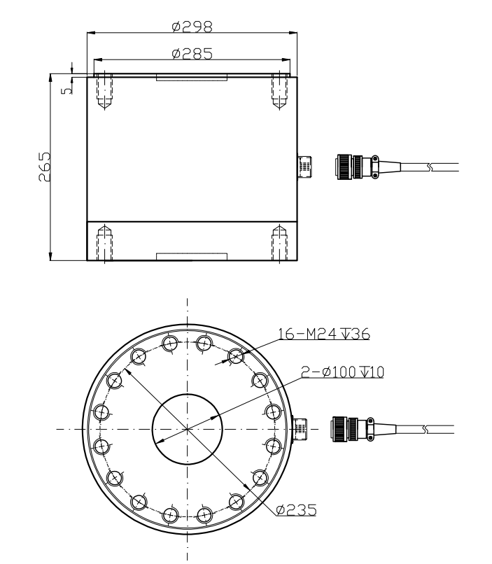 3KA298三分量力传感器