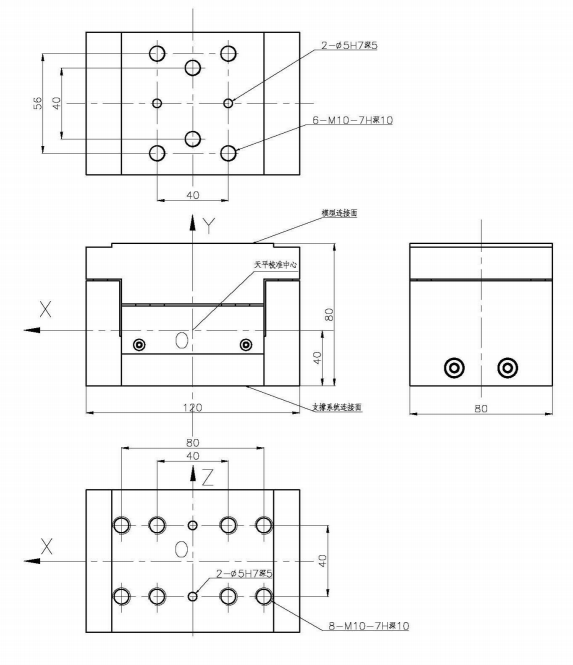 3KM120三分量力傳感器