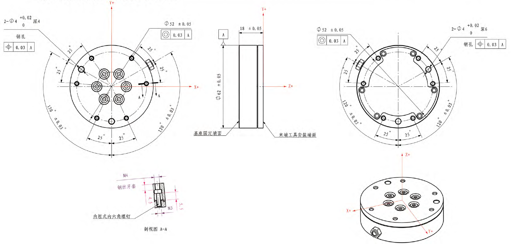 6KA62六分量力传感器