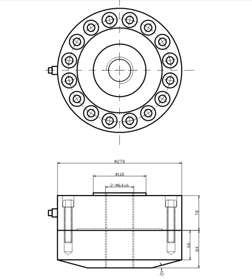 LPS278-B輪輻式力傳感器