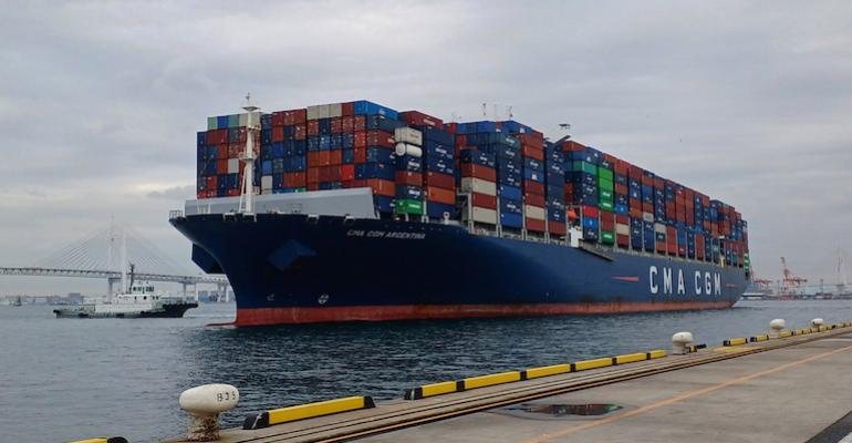 CMA CGM deploys largest regular boxships to call in Japan Photo: CMA CGM