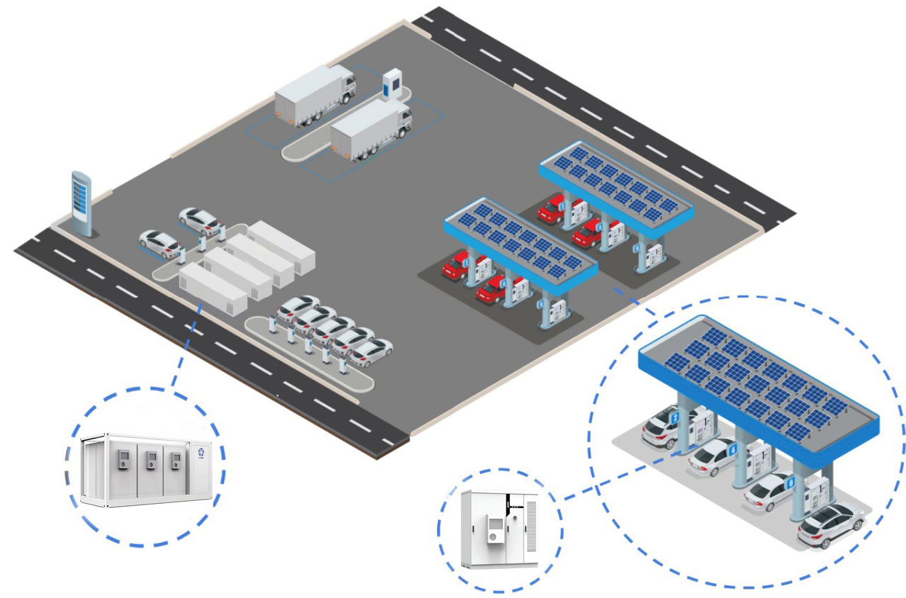 Integrated Solar+ESS Charging Station