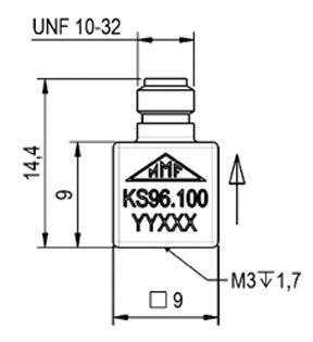 KS96B100 单轴 微型加速度传感器