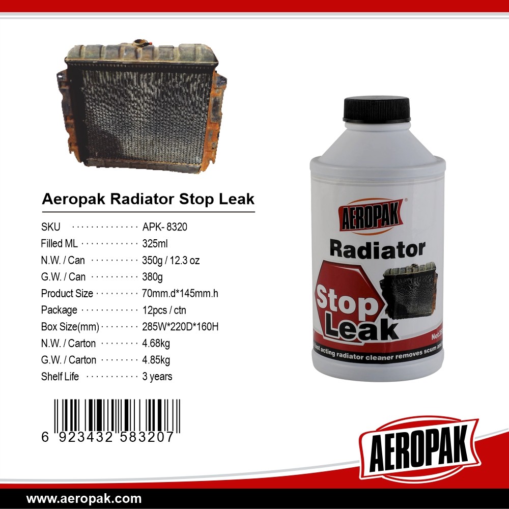 AEROPAK Radiator Flush Cleaner - SHENZHEN I-LIKE FINE CHEMICAL CO