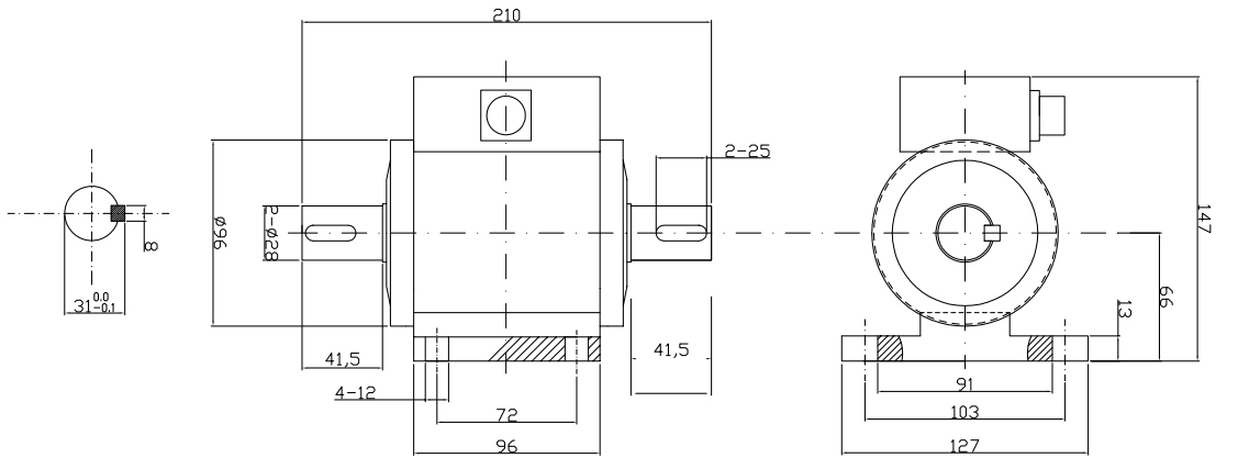 TR210系列動態(tài)扭矩傳感器