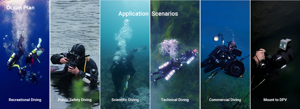Underwater positioning and underwater communication applications