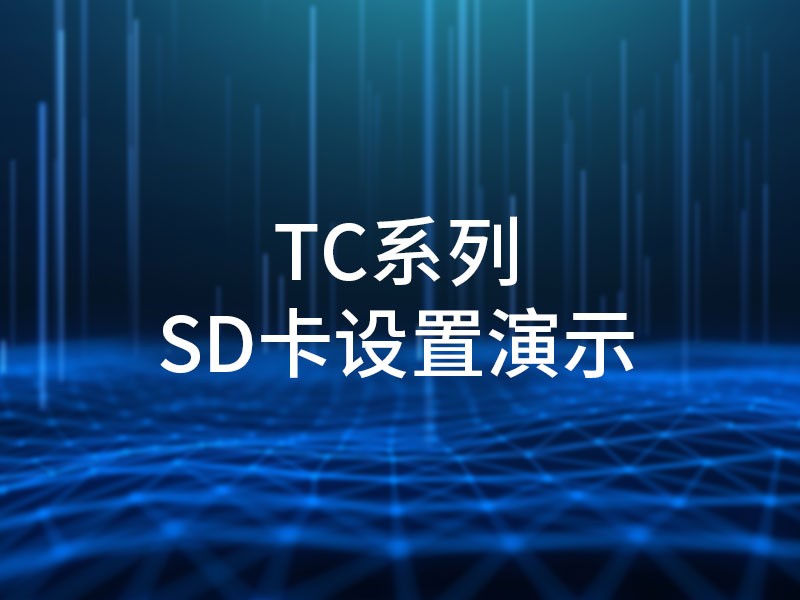 SD卡设置演示