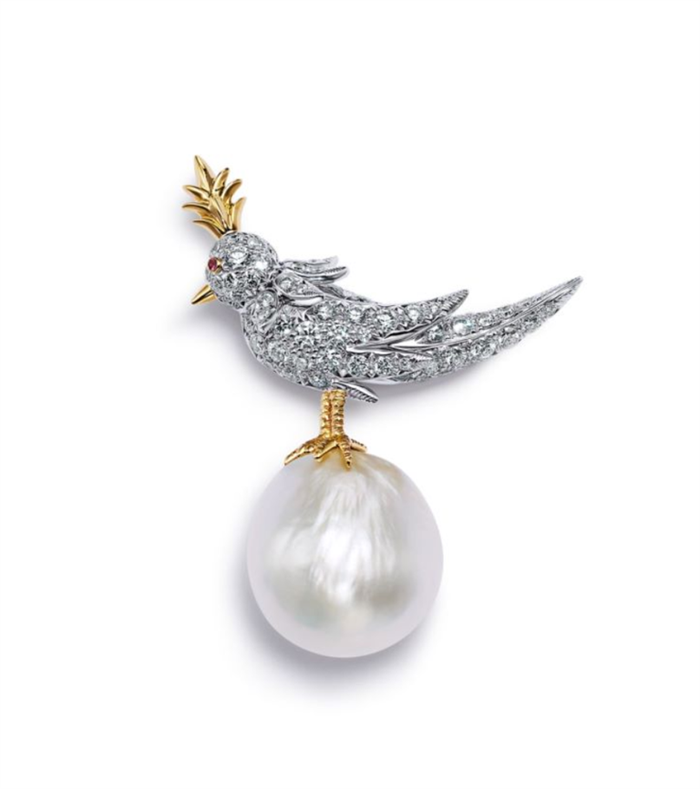 蒂芙尼发布Schlumberger™高级珠宝系列新作Bird On A Pearl