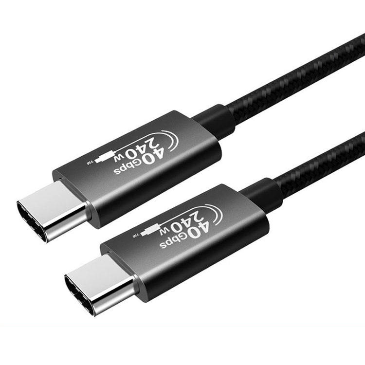 Fast Charge USB4 Cable 240W 40Gbps 5K@60Hz USB C